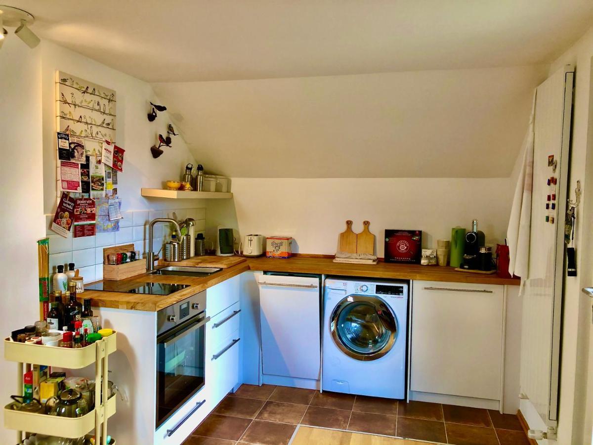 Charmante Ferienwohnung Mit Balkon Im 5-Seen-Land Hechendorf am Pilsensee Ngoại thất bức ảnh