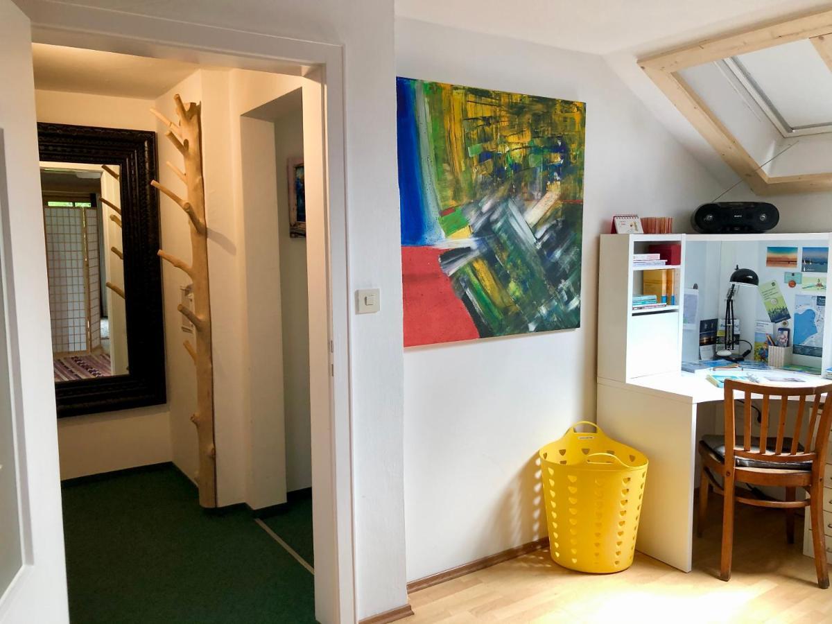 Charmante Ferienwohnung Mit Balkon Im 5-Seen-Land Hechendorf am Pilsensee Ngoại thất bức ảnh