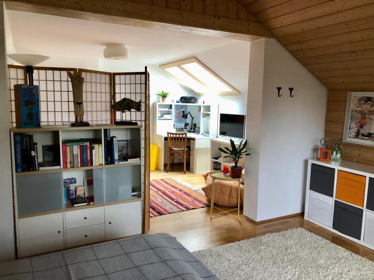 Charmante Ferienwohnung Mit Balkon Im 5-Seen-Land Hechendorf am Pilsensee Ngoại thất bức ảnh
